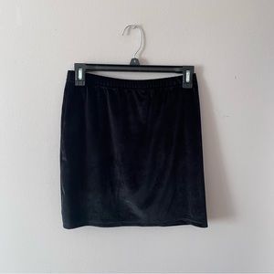 Shein Velvet Mini Skirt